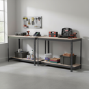 Heavy Duty Workbenches with Adjustable Shelf - 915mm High - 400kg Capacity