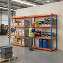 Heavy Duty Industrial Shelving 2440mm High | 400kg Per Shelf | Steel Racking