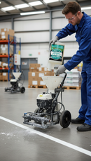 Premium Non-Toxic Cleaner for Line Marking Equipment - Effective Residue Removal and Maintenance Solution with 1L Capacity...