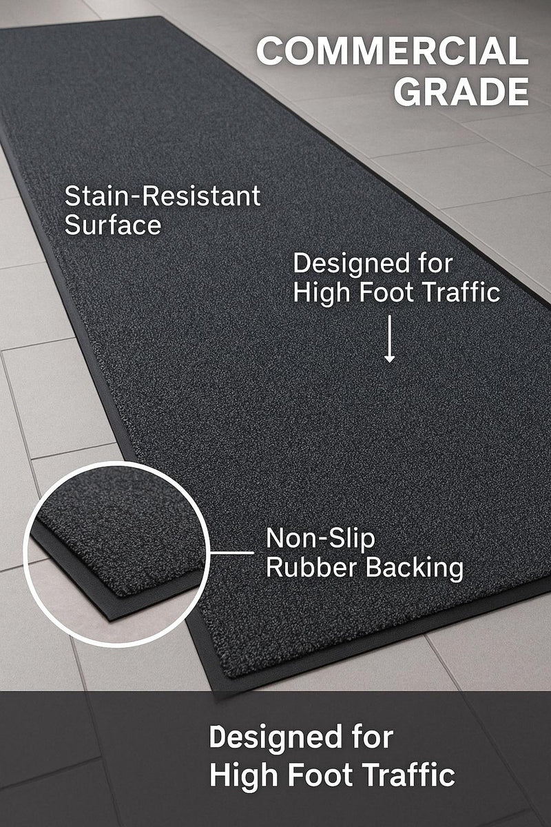 Heavy Duty Barrier Runner Non Slip Non-Slip Heavy Duty Floor Runner – Commercial Entrance Matting
