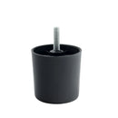 Black Threaded Sofa Feet For Furniture Applications