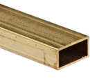 40mm x 20mm x 1.5mm Brushed Polished Brass Rectangular Tube – Premium Finish, Durable & Stylish