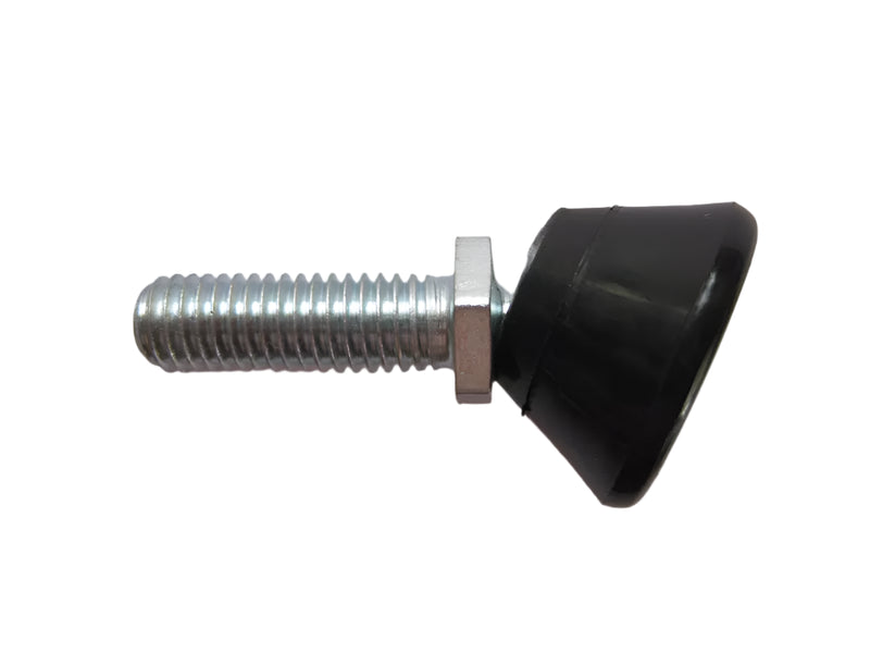 Heavy Duty Black Tilting Adjustable Feet For Furniture & Equipment (25mm Base Diameter)