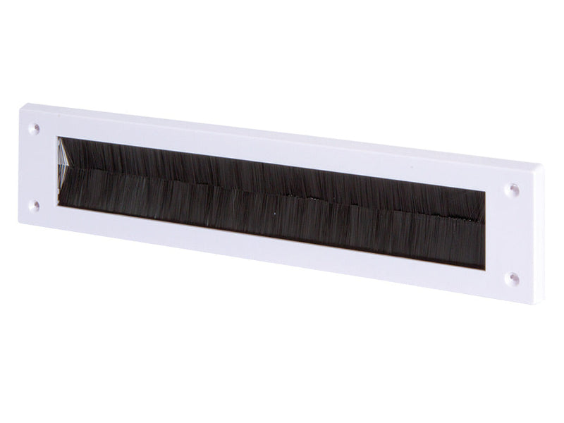 High-Quality PVC Brush Letterplate Without Flap For Interior Use