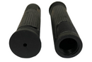 Industrial Grade Black Rubber Grips Panelled With Small Flange - 50Pack