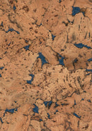 Blue Patterned Cork Wall Tiles - Decorative Acoustic Panels