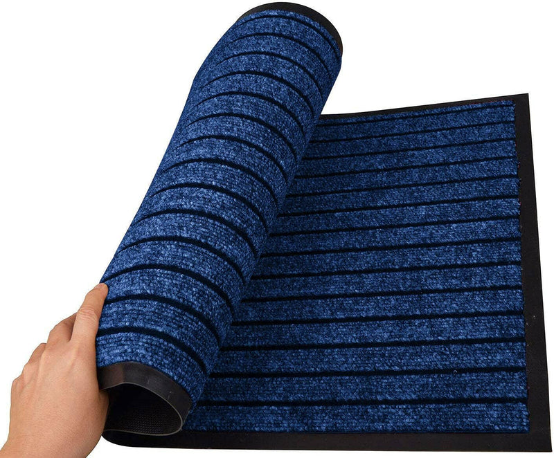 Heavy-Duty Outdoor Rubber Door Mat – Non-Slip, Waterproof, Washable Mud and Dirt Barrier