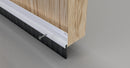 Premium Concealed Fix Brush Bottom Door Seal –  Ultimate Gap Sealing For Home & Industrial Doors