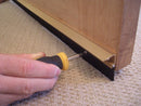 Premium Concealed Fix Brush Bottom Door Seal –  Ultimate Gap Sealing For Home & Industrial Doors