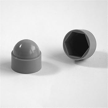 Heavy Duty Black Nut Caps For Indoor And Outdoor Use