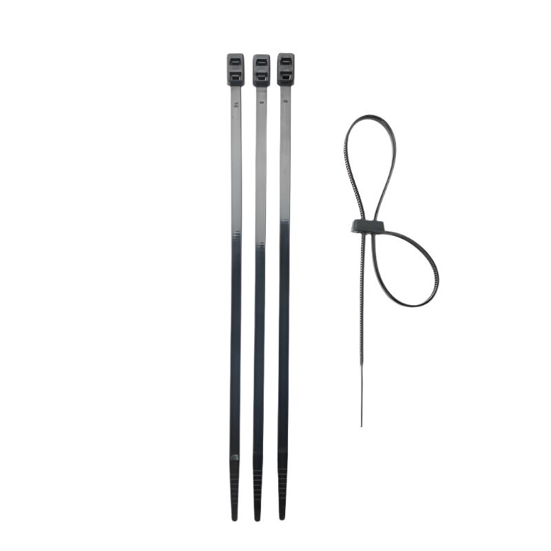 High Durable Nylon Double Loop Cable Ties For Indoor And Outdoor Use