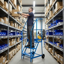 Heavy Duty Mobile Picking Steps with Strong Steel Construction