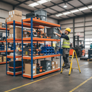 Heavy Duty Industrial Shelving - 1600mm High - 500kg Load Capacity