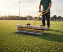 Professional Combined Rake and Brush Tool for Groundcare with Replaceable Components and Transport-Friendly Design - Main ...