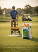 Premium Spring Start Fertiliser 16-0-16 with Iron and Manganese - 20kg for Fast Turf Response and Healthy Growth - Main Pr...