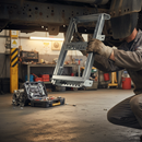 Heavy Duty Underbody Access Steps for Commercial Vehicles - Robust Galvanized... - Main Product Image