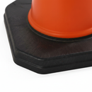 One-Piece Traffic Cone – 460mm Height | Heavy Duty | UK Road Compliant - Traffic Cones - Detail View