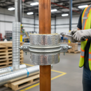 High-Performance Mineral Wool Pipe Supports for Thermal Insulation and Fire Resistance, Operating from 0°C to 650°C - Main...