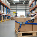 Premium 25mm Wide Ratchet Straps with S Hook Ends - 800kg Capacity and 5m Length for Heavy-Duty Applications