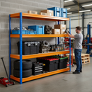 Premium Heavy Duty Garage Shelving - 1770mm High - Holds Up to 600kg