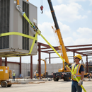 Fall Protection Ratchet Strap with Snap Hooks - 8 Metre Length