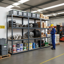 Industrial Shelving 1600mm High | 200kg Capacity | Grey Racking