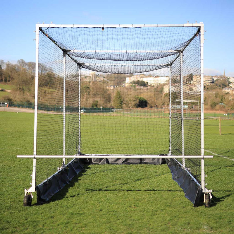 3m Premium Mobile Cricket Cage – Sturdy Steel Construction & 6 Wheels