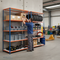 Premium Industrial Shelving - 1830mm High - 200kg Capacity - Melamine - Blue & Orange