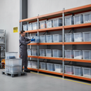 Premium Shelving Unit Bundle with 8x 60L Storage Boxes - 2130mm High