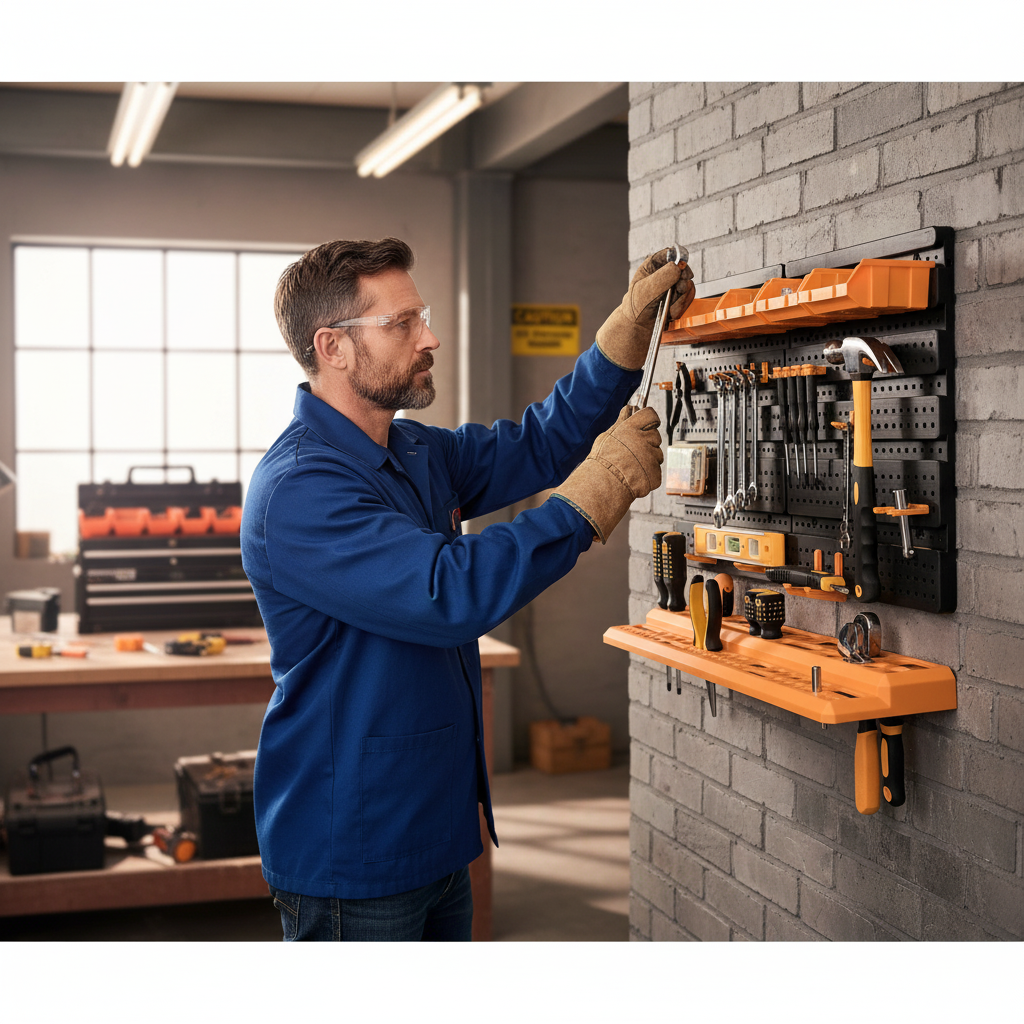 Wall Mounted Tool Rack with Parts Bins | Buy Online UK