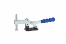Heavy-Duty Horizontal Toggle Clamp – Cast Iron Base & Adjustable Spindle