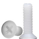 Philips Head Countersunk Screws DIN 965 – Natural Nylon