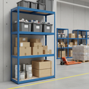 Premium Industrial Shelving Unit - 1600mm High - Holds 200/280kg