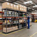 3x Premium Heavy Duty Garage Shelving - 2000mm High - 500kg Capacity - Grey