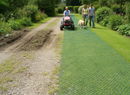 Premium Grass Reinforcement Mesh for High Traffic Surfaces - Durable, Slip-Resistant, Easy Installation - Detail View