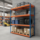 Heavy Duty Melamine Shelving 2440mm High | 800kg Capacity | Extra Tall Industrial Racking UK