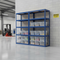 2x Heavy Duty Shelving Units - 2130mm High - Blue with 12x 33.5L Storage Boxes