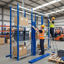 Pack of 8 Heavy Duty 900mm Uprights for Shelving Units