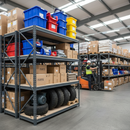 Premium Heavy Duty Industrial Shelving - 2000mm High - 500kg Capacity - Grey