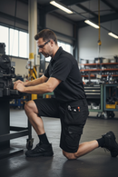 Professional Evolution Service Short for Outdoor Workers with 4-Way Stretch and Cargo Pockets - Main Product Image