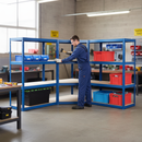 Premium 3x Corner Shelving Unit - 1600mm High - 200/280kg Capacity