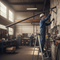 Premium 38mm Mild Steel Curtain Pole - 6 Metres Long for Double Deck Trailers - High-Quality Professional Grade for Industrial and Commercial Appli...