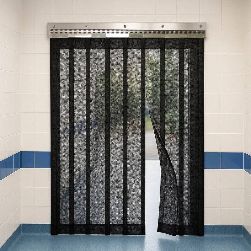 Premium Flymesh Insect Strip Curtains – Hook-On Design, Durable & Easy Installation for Doors & Warehouses