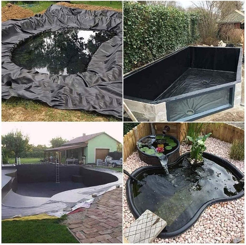 Dark Slate Gray Industrial Heavy Duty Pond Liners With Free Underlay And Lifetime Guarantee