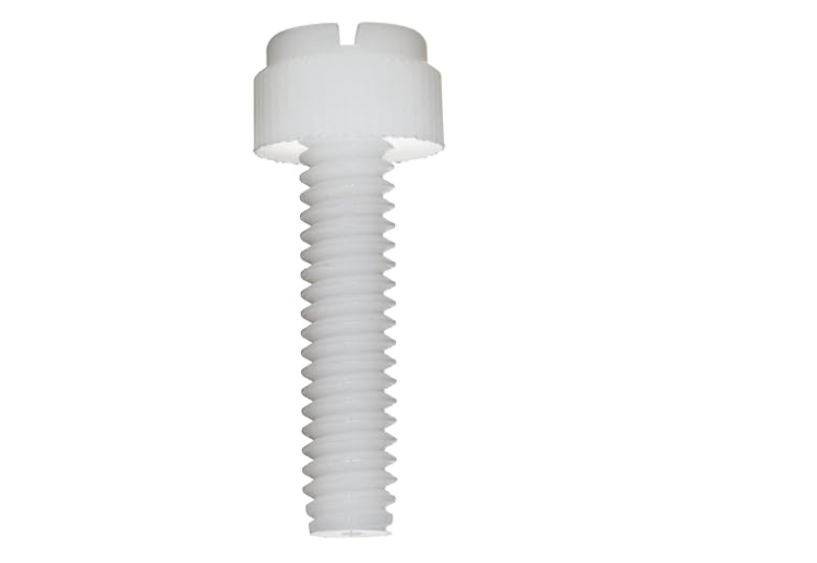 Heavy Duty Nylon Slotted Head Thumbscrews For Industrial Applications - 50Pack