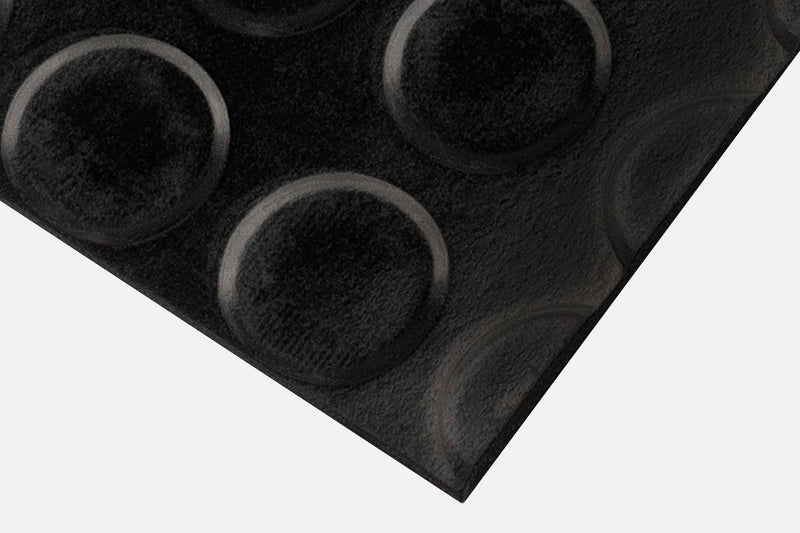 Round Dot Rubber Kennel Flooring