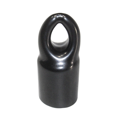 Professional Black PVC Vinyl Hanger Caps Perfect For Home Use