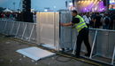 Premium Heavy Duty Pit Barrier with Door and Cable Duct - 1M Long for Safe Crowd Control and Event Management - Main Produ...
