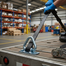 Premium Lashing Ring with Cleat - 5.0 Tonne Break Force and 2.5 Tonne Lashing Capacity with Delta Design