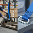 43mm Blue Bottom Strap (extra long / suit Lawrence David)